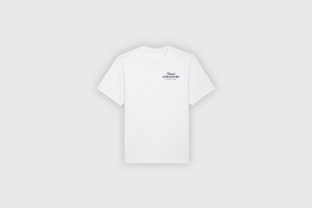 CourtClub Basic White Shirt