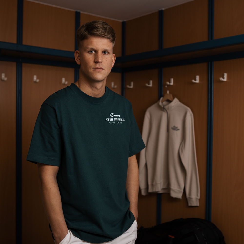 
                      
                        CourtClub Basic Petrol Green Shirt
                      
                    