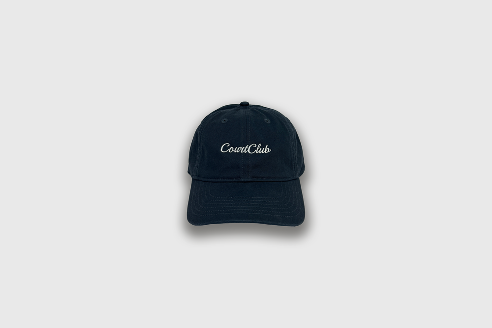 CourtClub Cap with embroidery