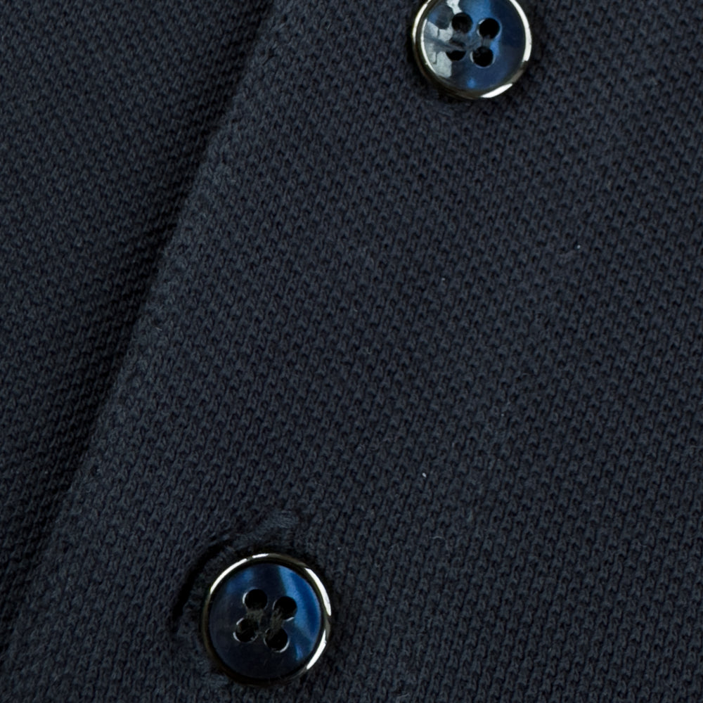 
                      
                        Poloshirt in Navy Blue with embroidery
                      
                    